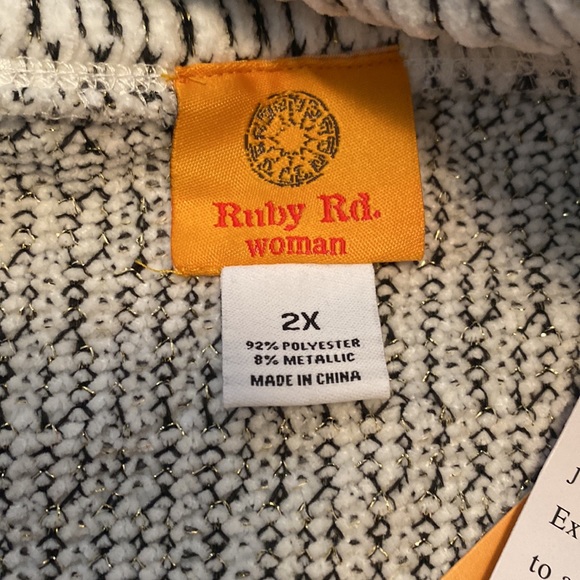 Ruby Rd. Cowl Neck Sweater - Picture 5 of 8